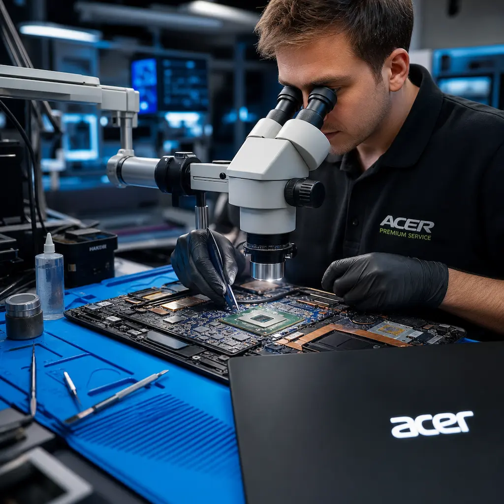 Замена видеокарты ноутбука Acer в Рузаевке