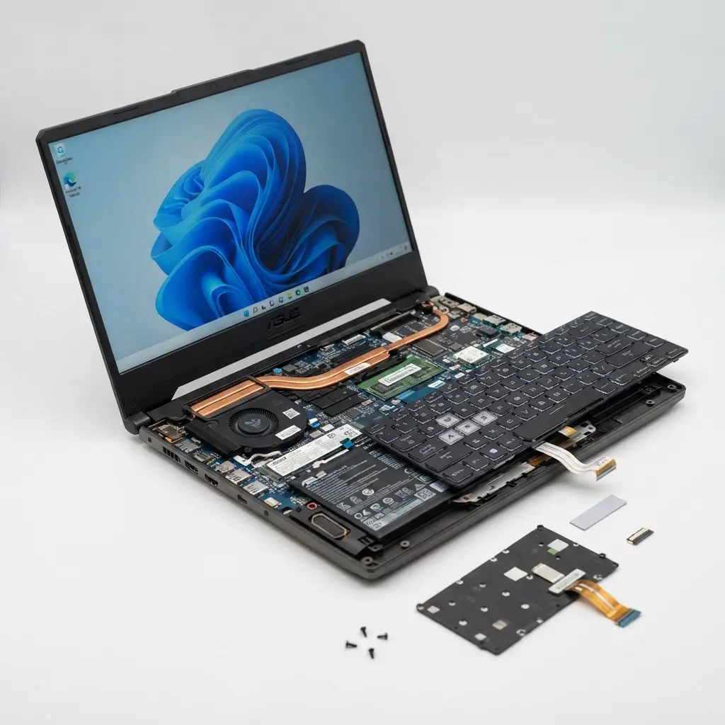 Ремонт клавиатуры ноутбука Asus в Рузаевке