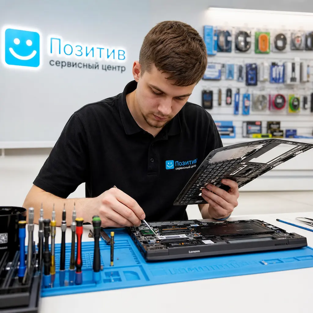 заменить клавиатуру на ноутбуке Lenovo в Рузаевке