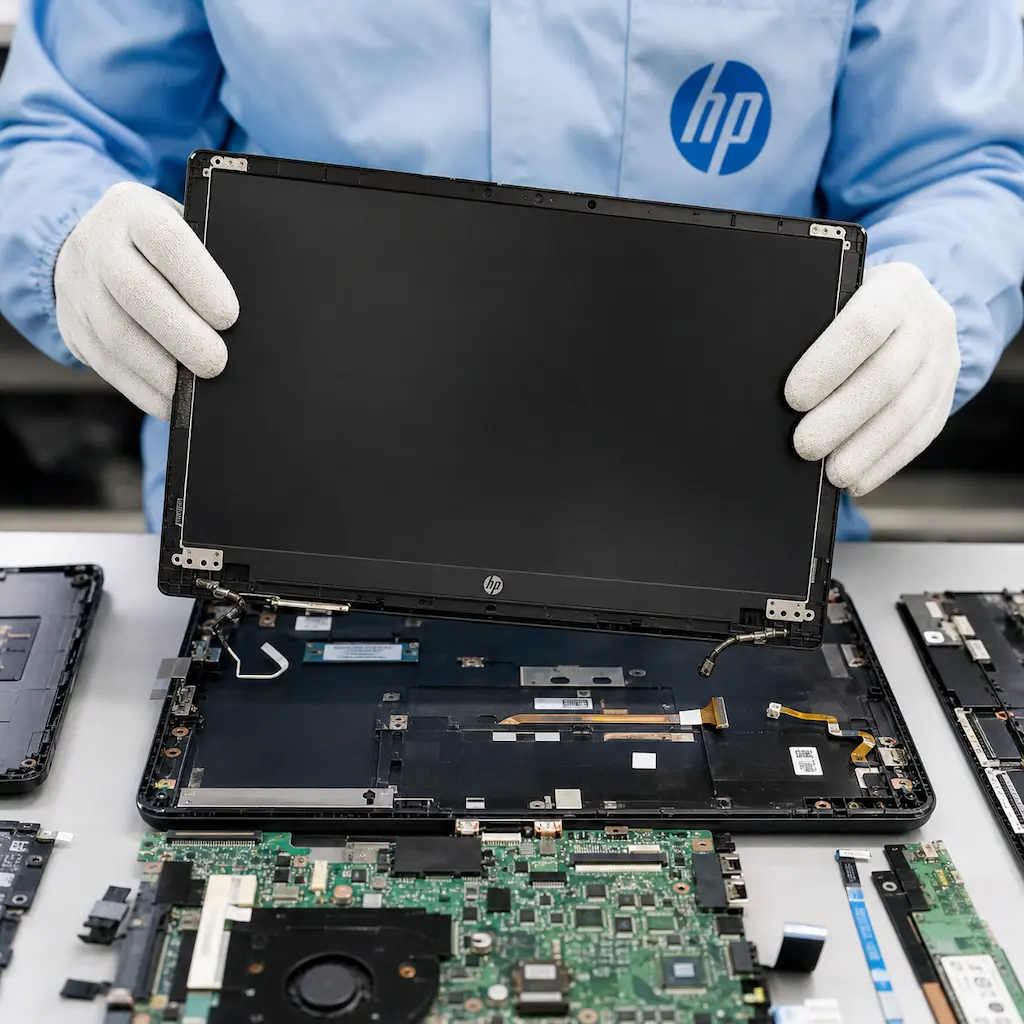 Замена матрицы на ноутбуке HP в Рузаевке