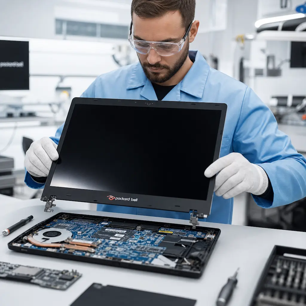Замена матрицы на ноутбуке Packard Bell в Рузаевке